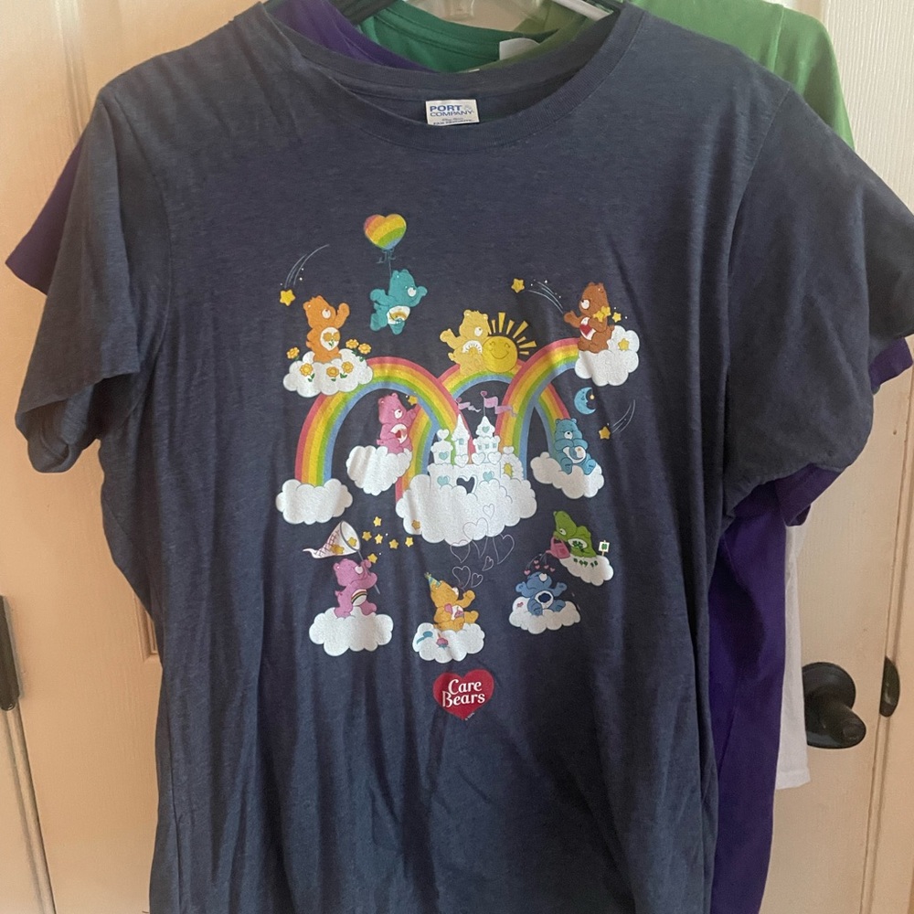 Care Bears Blue Short Sleeve Tee